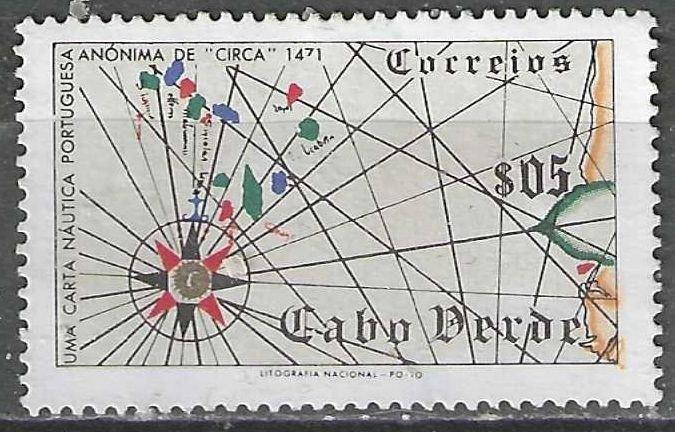 Kaap Verde 1952 - Yvert 269 - Portugese Zeevaarders (ZG), Postzegels en Munten, Verzenden, Overige landen, Postfris