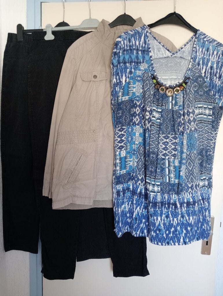 4 delig pakket dameskleding, grote maten, mt 46, 50, XXL, Kleding | Dames, Miss Etam, C&A, Ophalen of Verzenden, Zo goed als nieuw