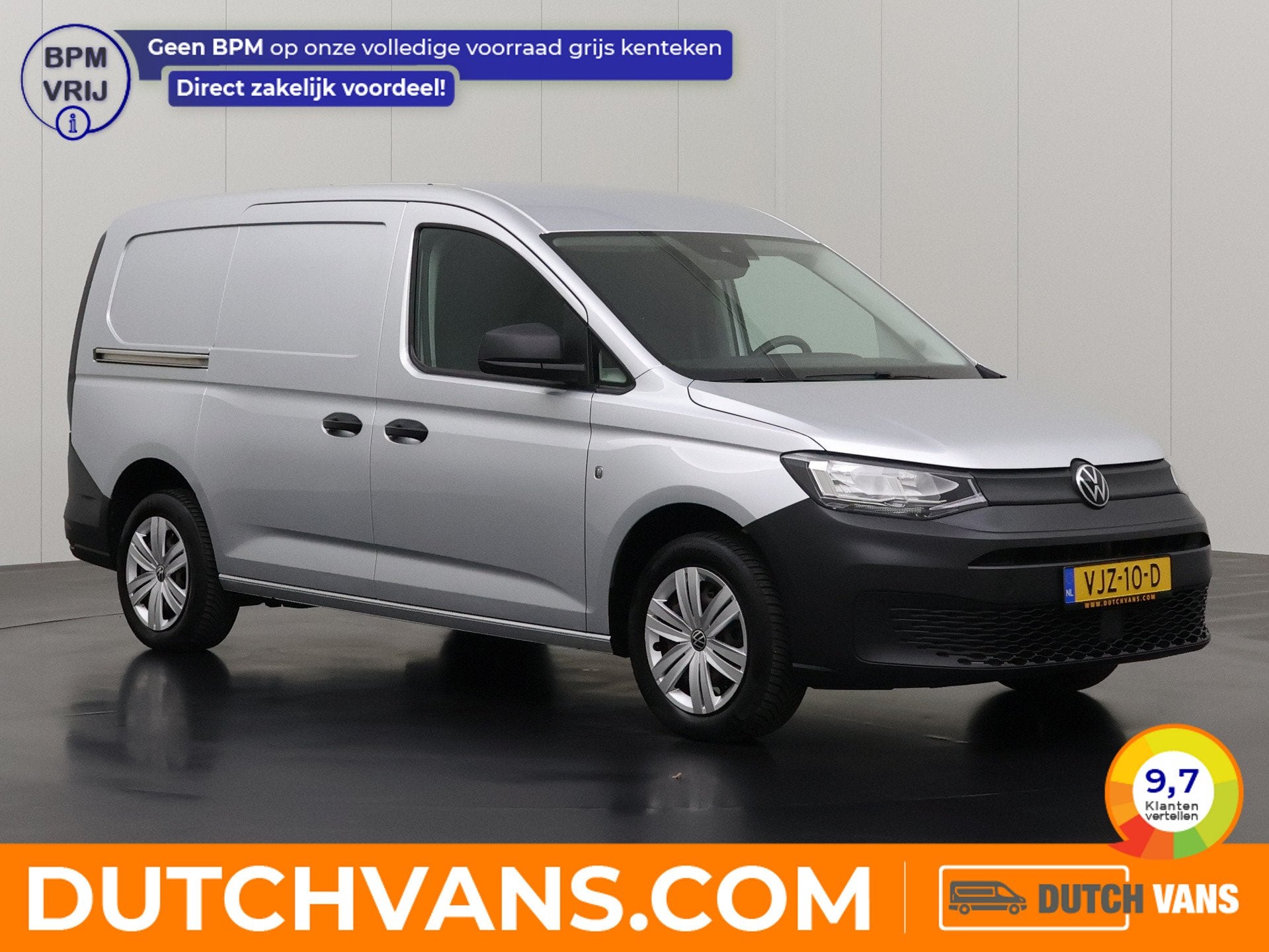 Volkswagen Caddy 2.0TDI Maxi | Trekhaak | Multimedia | Navig, Auto's, Voorwielaandrijving, Dealer onderhouden, Stof, Gebruikt