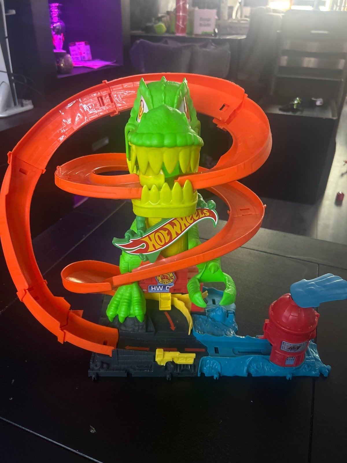 Hot Wheels Draak Baan - Spannende Race Avonturen, Ophalen of Verzenden, Zo goed als nieuw