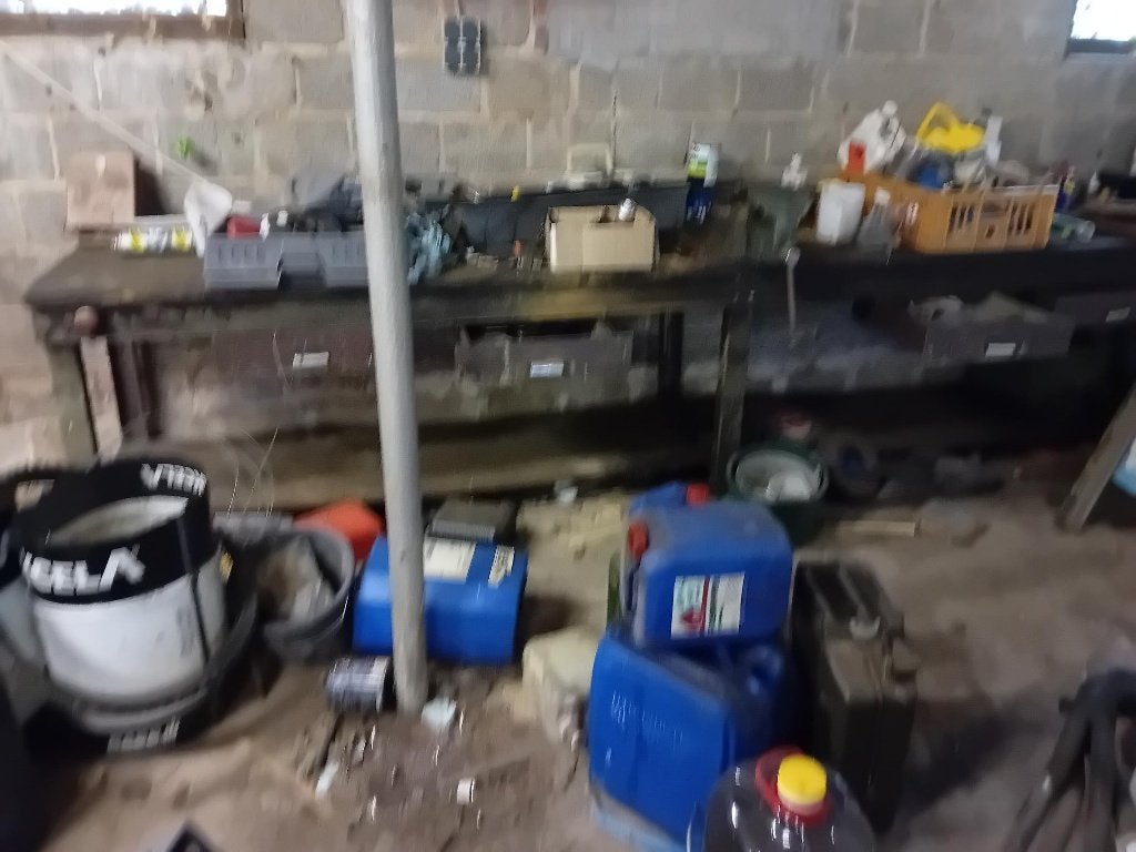 werkbank, Ophalen, Gebruikt, 170 cm of meer, Bankschroef