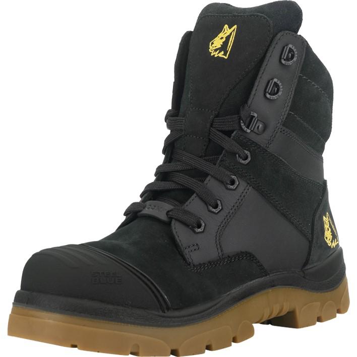 Steel Blue Southern Cross Zip S3 Black Amber 398590, Werkschoenendeal, Marktplaats@werkschoenendeal.nl, Zwart, Nieuw