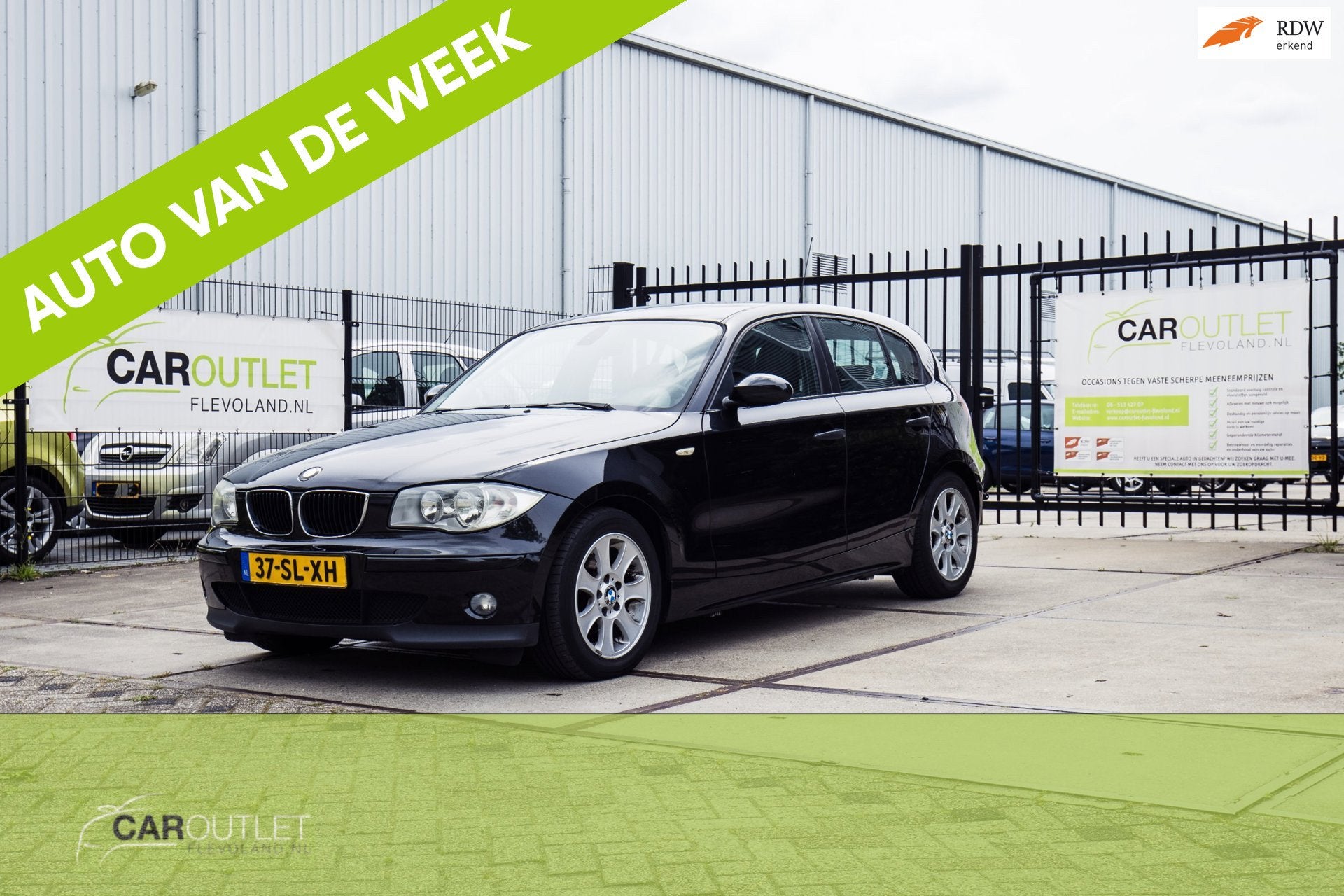BMW 1-serie 116i Business Line NIEUWE APK!, Auto's, 1596 cc, Gebruikt, Zwart, 4 cilinders