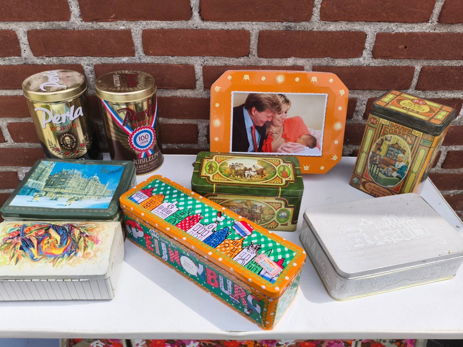 Vintage blikken verzameling - di hiverse merken en designs, Ophalen of Verzenden
