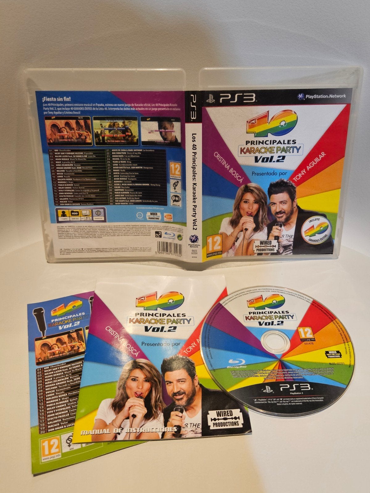 Los 40 Principales Karaoke Party 2 PS3, Muziek, Ophalen of Verzenden, Zo goed als nieuw, 3 spelers of meer