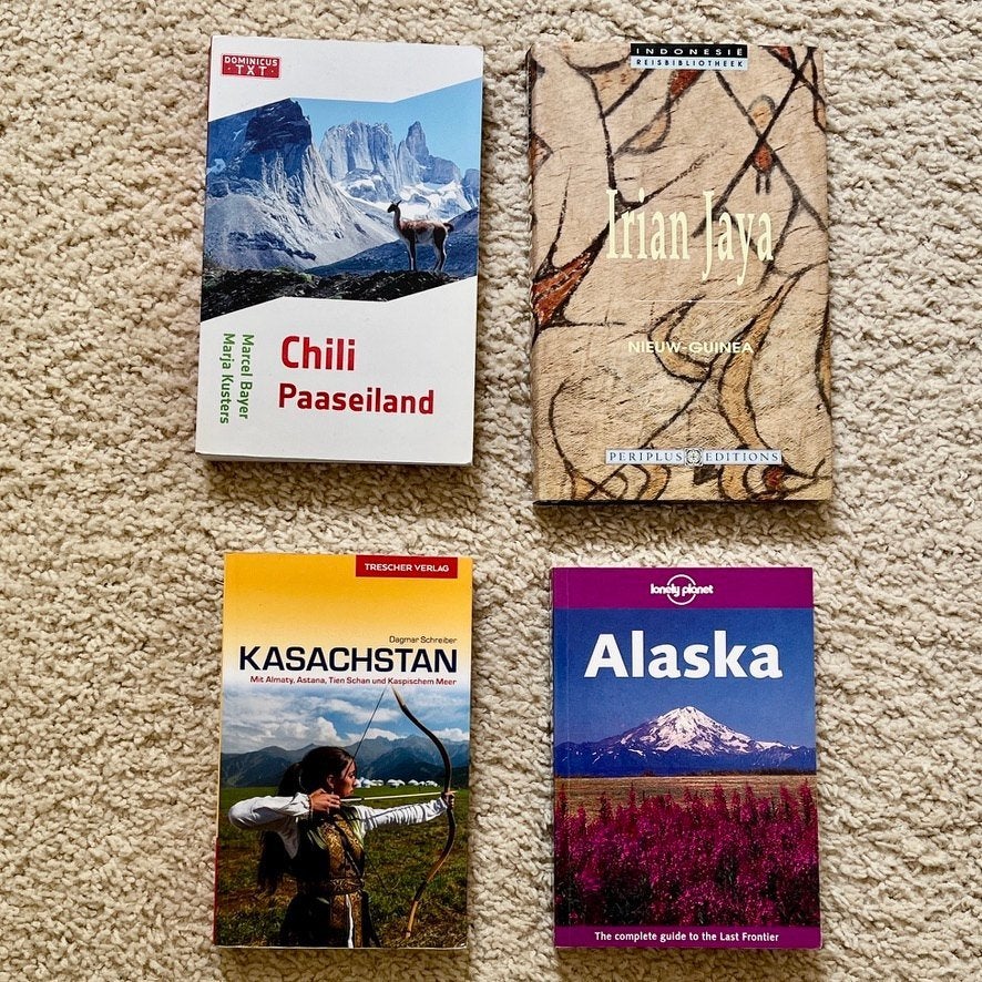Reisgidsen Alaska, Kazakstan, Chili, IrianJaya, Overige merken, Ophalen of Verzenden, Zo goed als nieuw, Reisgids of -boek