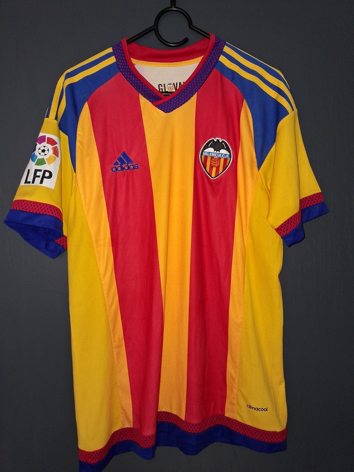Valencia CF Thuisshirt shirt - Maat M, Maat M, Ophalen of Verzenden, Gebruikt, Shirt
