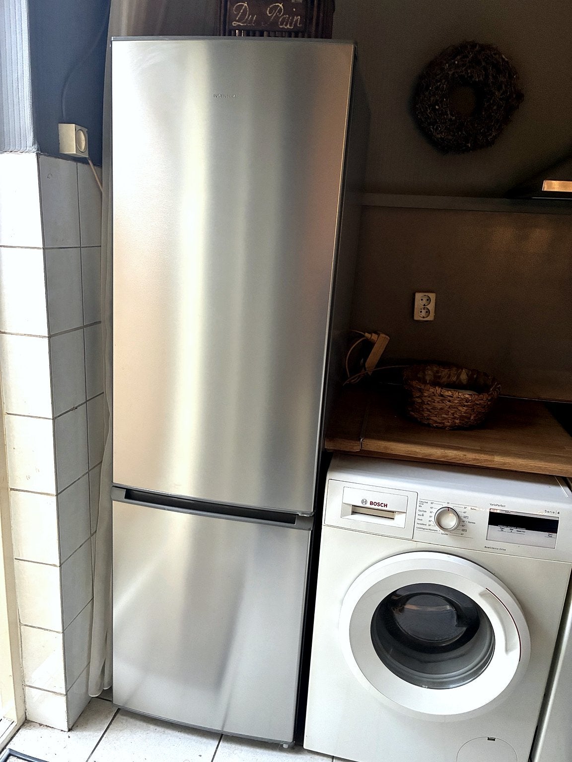 Foto 6 van Inventum Koel-vriescombinatie - Zilver, 150cm, Energie D