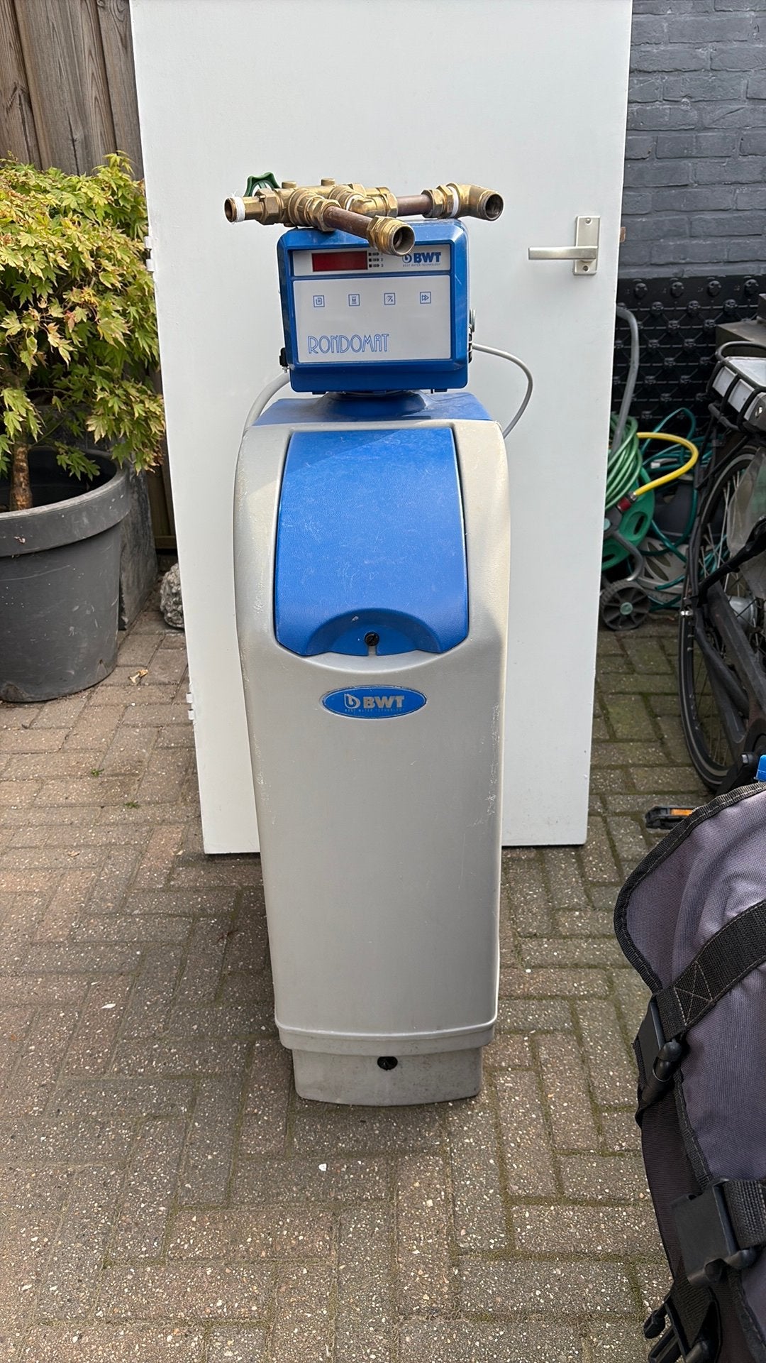 Bwt rondomat waterontharder, Ophalen, Gebruikt, Waterontharder met zout