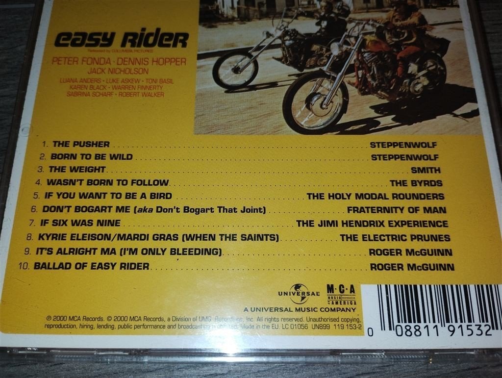 Easy Rider - Music From The Soundtrack, Ophalen of Verzenden, Zo goed als nieuw