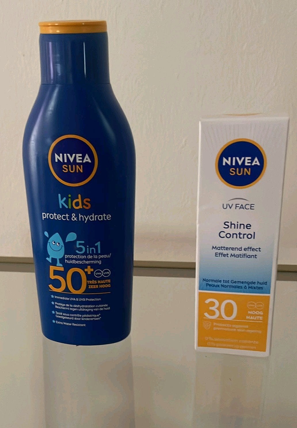 NIEUWE SUN KIDS zonnebrand SPF50 200ml & NIVEA SUN UV Face, Sieraden, Tassen en Uiterlijk, Uiterlijk | Lichaamsverzorging, Ophalen of Verzenden