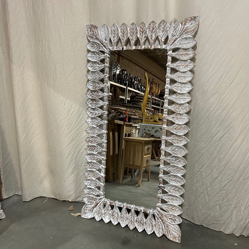 houten spiegel – houten lijst - 150 x 80 cm - Gratis bezorgd, TTM Wonen, Meubels – (Perzische) Tapijten en Woonaccessoires, Taag 63, 2491 CS, Den Haag (Forepark)