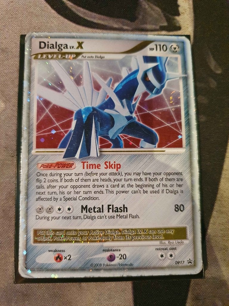 Dialga LV. X, Ophalen of Verzenden, Gebruikt, Losse kaart, Foil