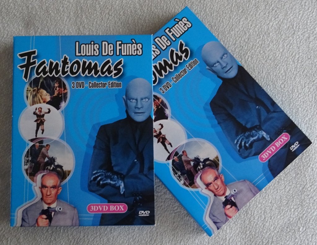 Fantomas Box Louis De Funes 5412012142190, Vanaf 12 jaar, Ophalen of Verzenden, Zo goed als nieuw, Overige gebieden