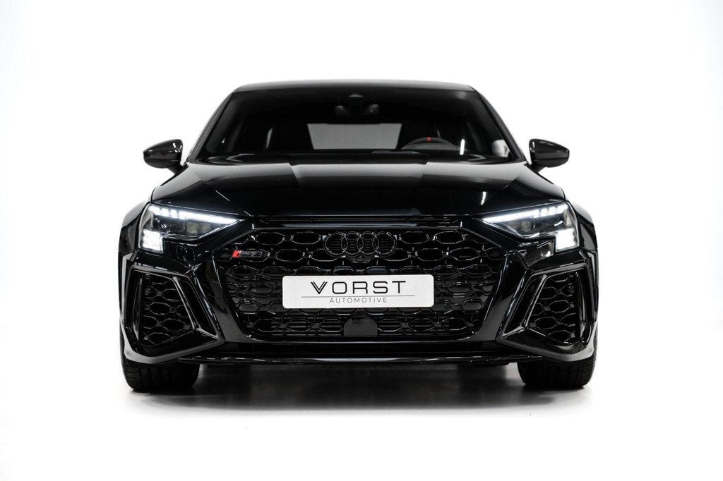 Audi RS 3 2.5 TFSI quattro Pano B&O Keramisch Leer Carbon, Automaat, Gebruikt, RS3, Zwart