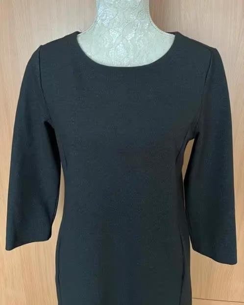 Purdey donkergrijze jurk maat 38/40, Kleding | Dames, Maat 38/40 (M), Ophalen of Verzenden, Zo goed als nieuw, Knielengte