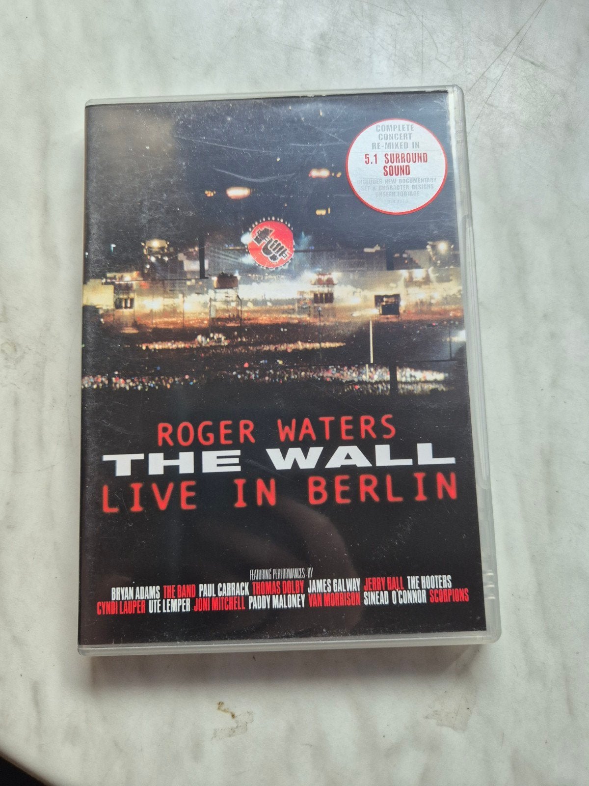 Roger Waters The Wall Live in Berlin DVD, Cd's en Dvd's, Spaans, Alle leeftijden, Inclusief doosje, Ophalen of Verzenden