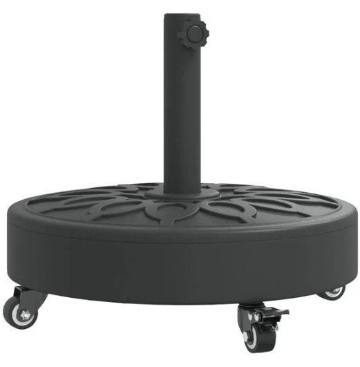 Parasolvoet met wielen voor stok van Ø38 / 48 mm 27 kg, Ophalen, Nieuw, Minder dan 1 meter, Parasolvoet
