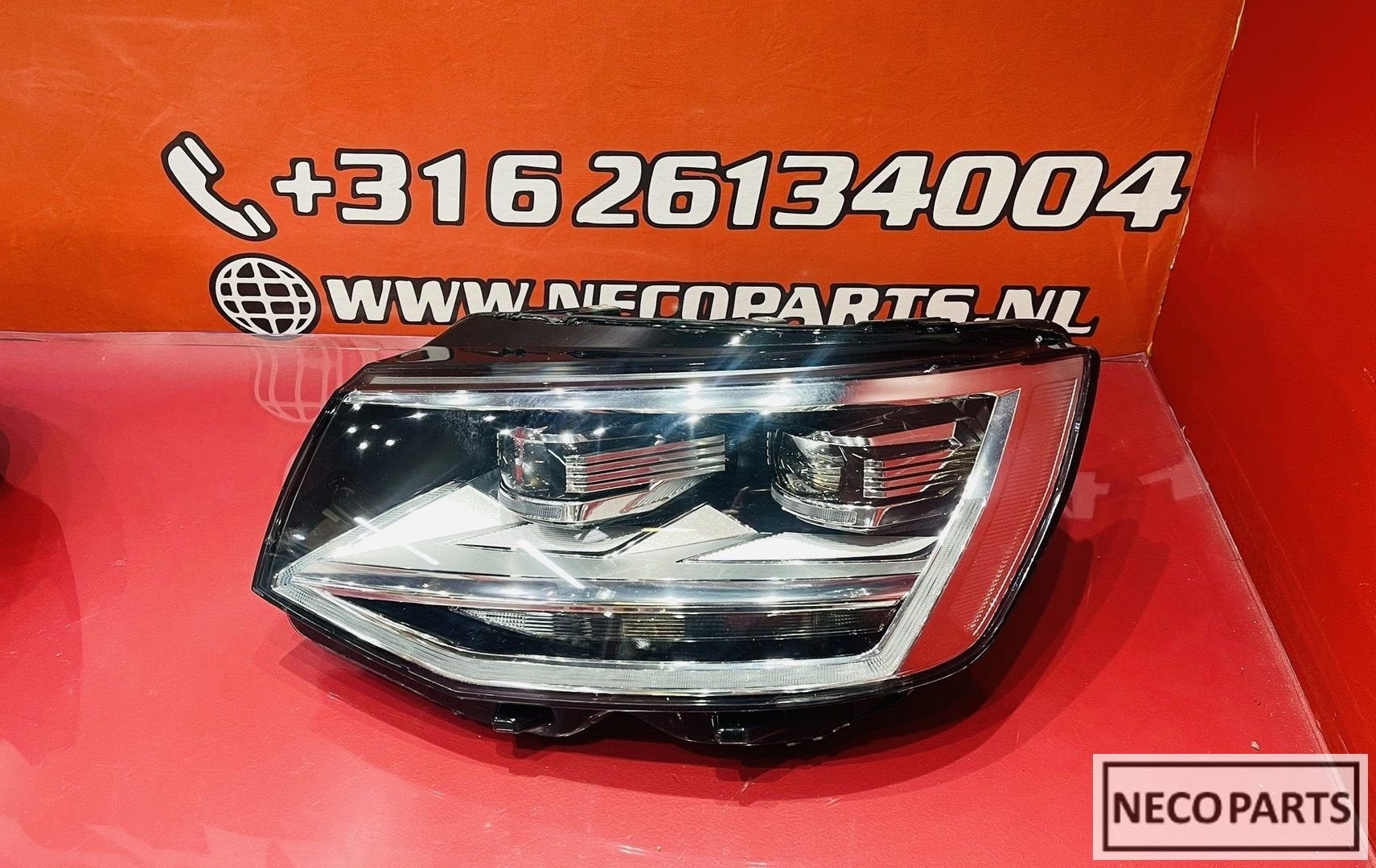 VW TRANSPORTER T6 FULL LED KOPLAMP 7E1941035 COMPLEET, Gebruikt, -, Volkswagen, -