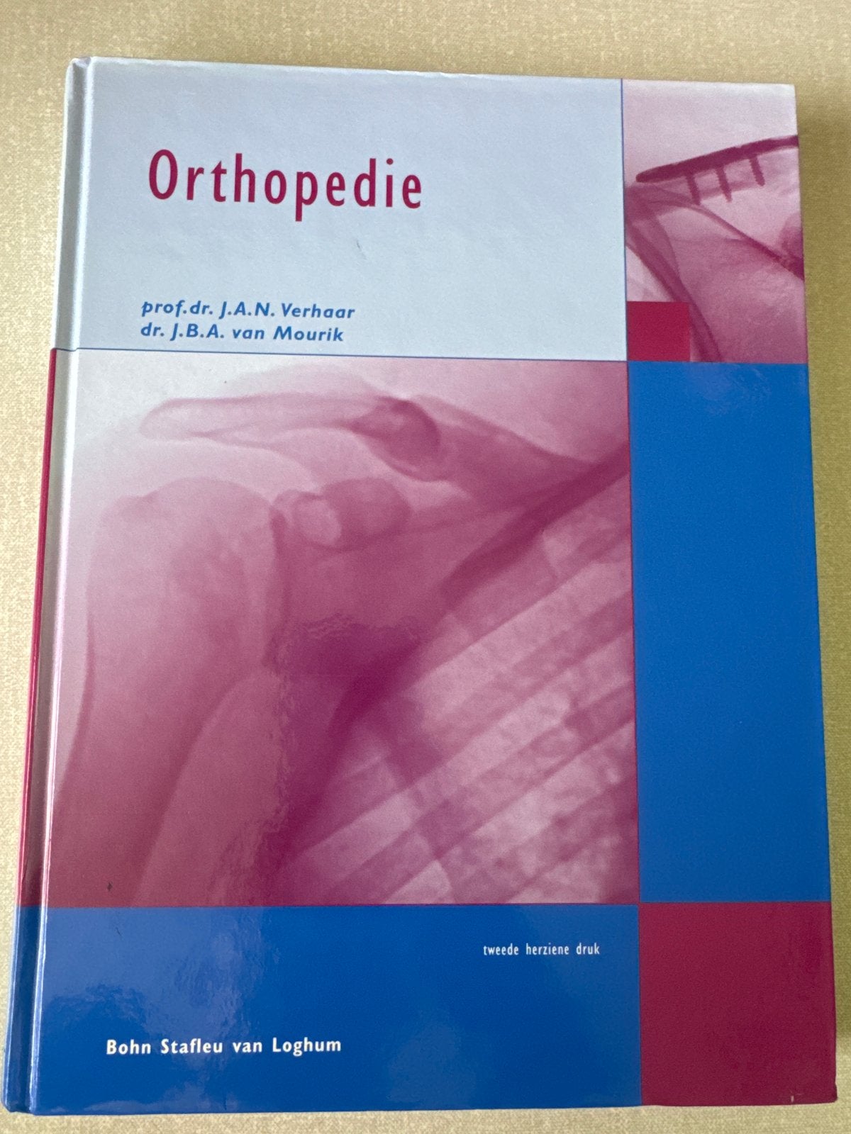 Orthopedie - Verhaar & van Mourik (tweede herziene druk), Ophalen of Verzenden, Beta, Zo goed als nieuw, WO