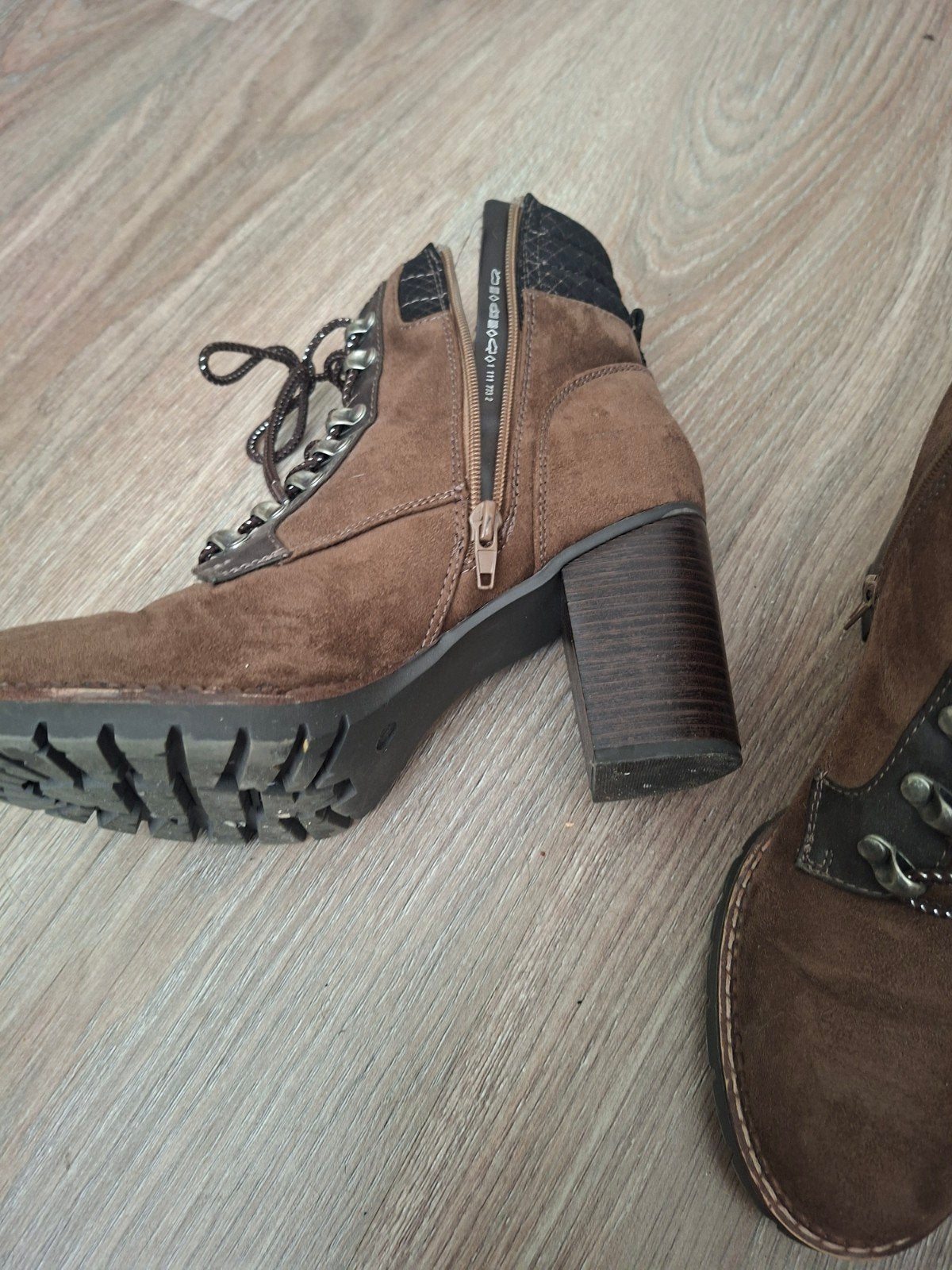 enkel laars dames, Kleding | Dames, Schoenen, Ophalen, Bruin, Lage of Enkellaarzen, Zo goed als nieuw