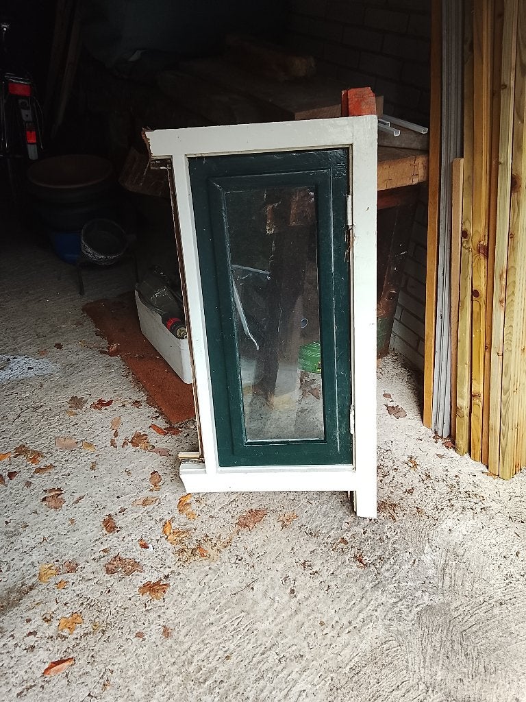 2 kiepramen, Ophalen, Gebruikt, Minder dan 80 cm, Glas in lood