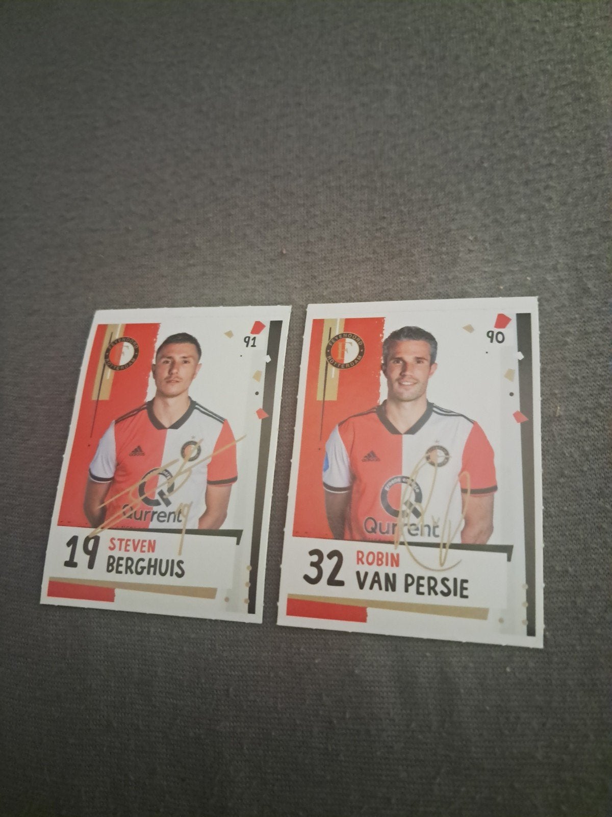 Eredivisie Voetbalplaatjes 2018-2019. Feyenoord., Ophalen of Verzenden, Zo goed als nieuw, Meerdere stickers
