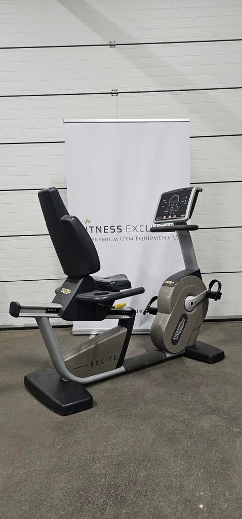 Technogym Recline Excite 500 LED Recumbent Bike Revalidatie, Ophalen, Gebruikt, Benen, Overige typen