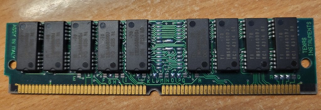 1x 4MB TM124MBK36B-70 Fast Page Mode DRAM, Ophalen of Verzenden, Nieuw, Desktop