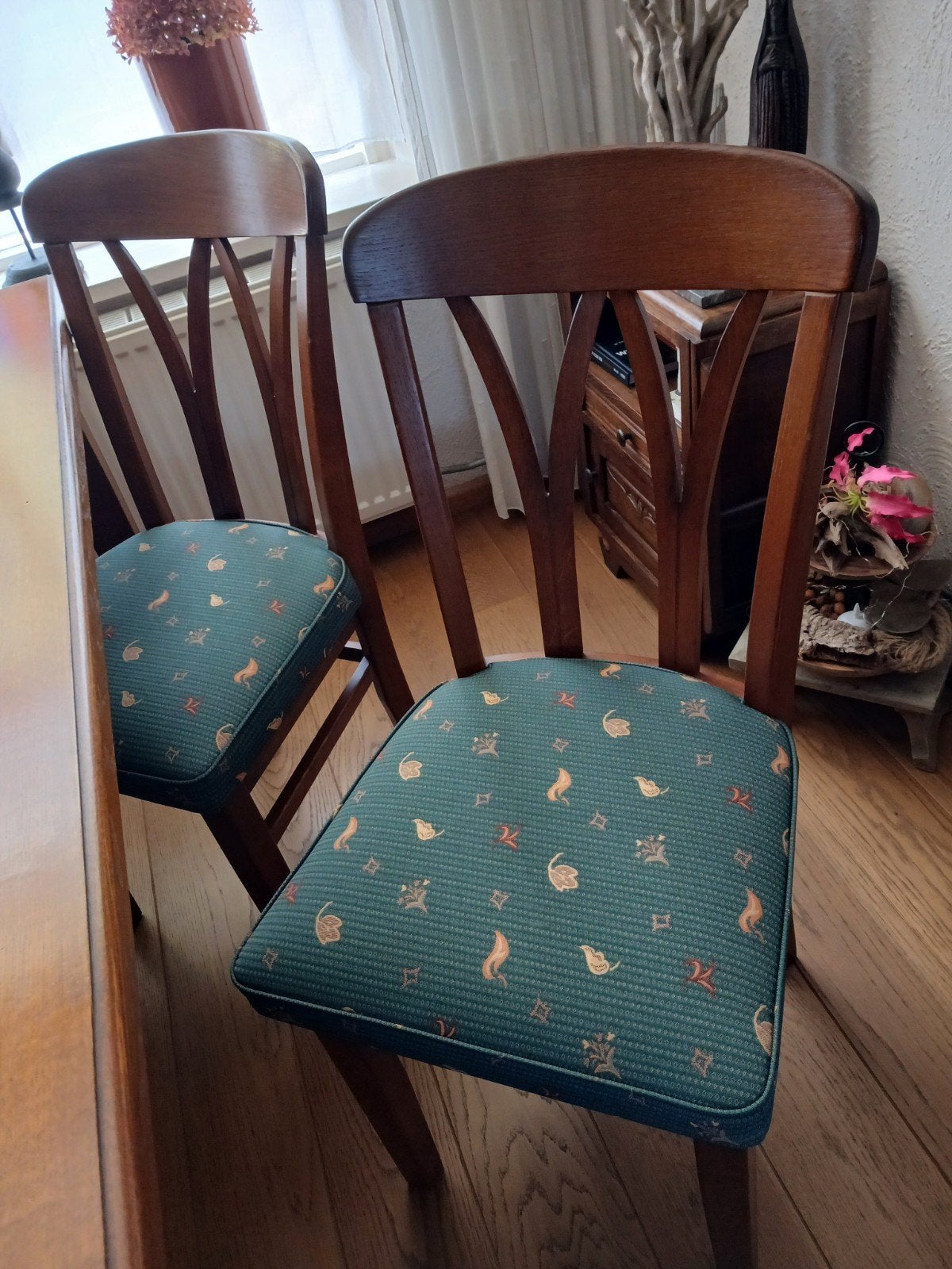 Stoelen, Ophalen of Verzenden, Zo goed als nieuw, Bruin