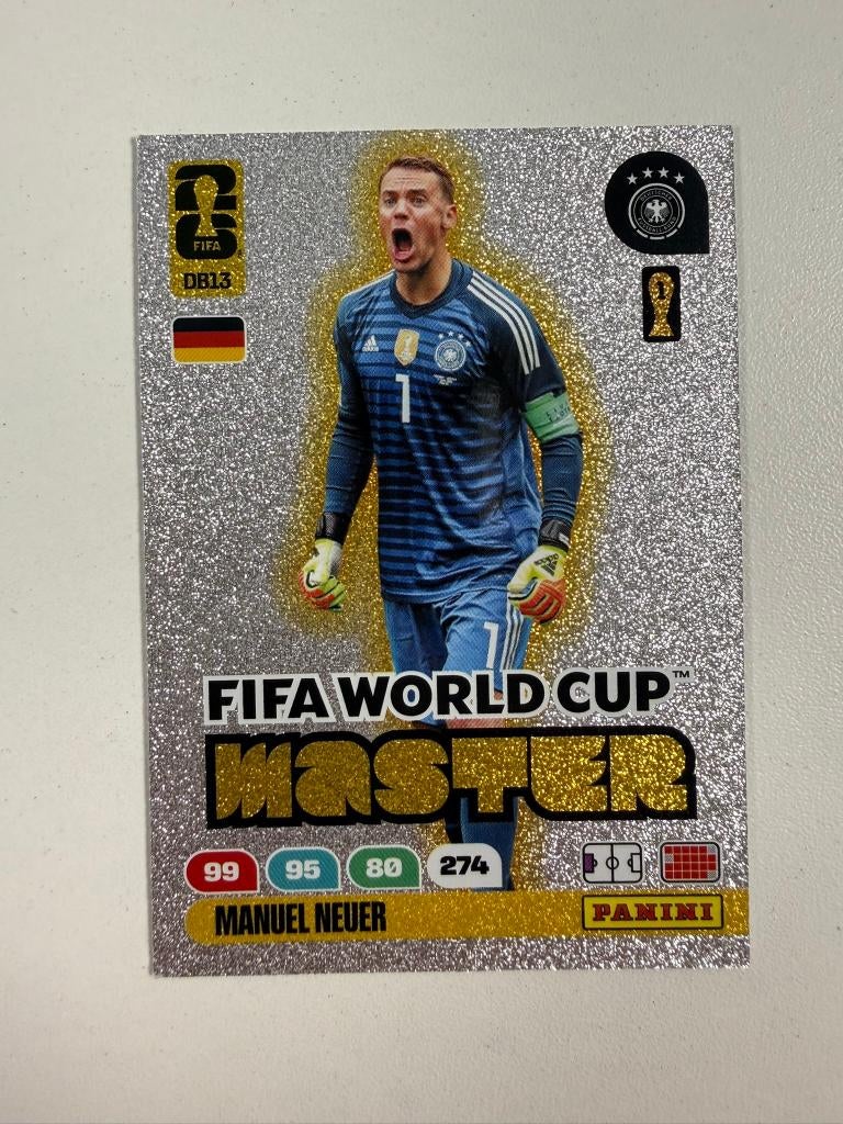 Manuel Neuer Master Panini Adrenalyn XL World Cup 2026, Ophalen of Verzenden, Nieuw, Buitenlandse clubs, Poster, Plaatje of Sticker