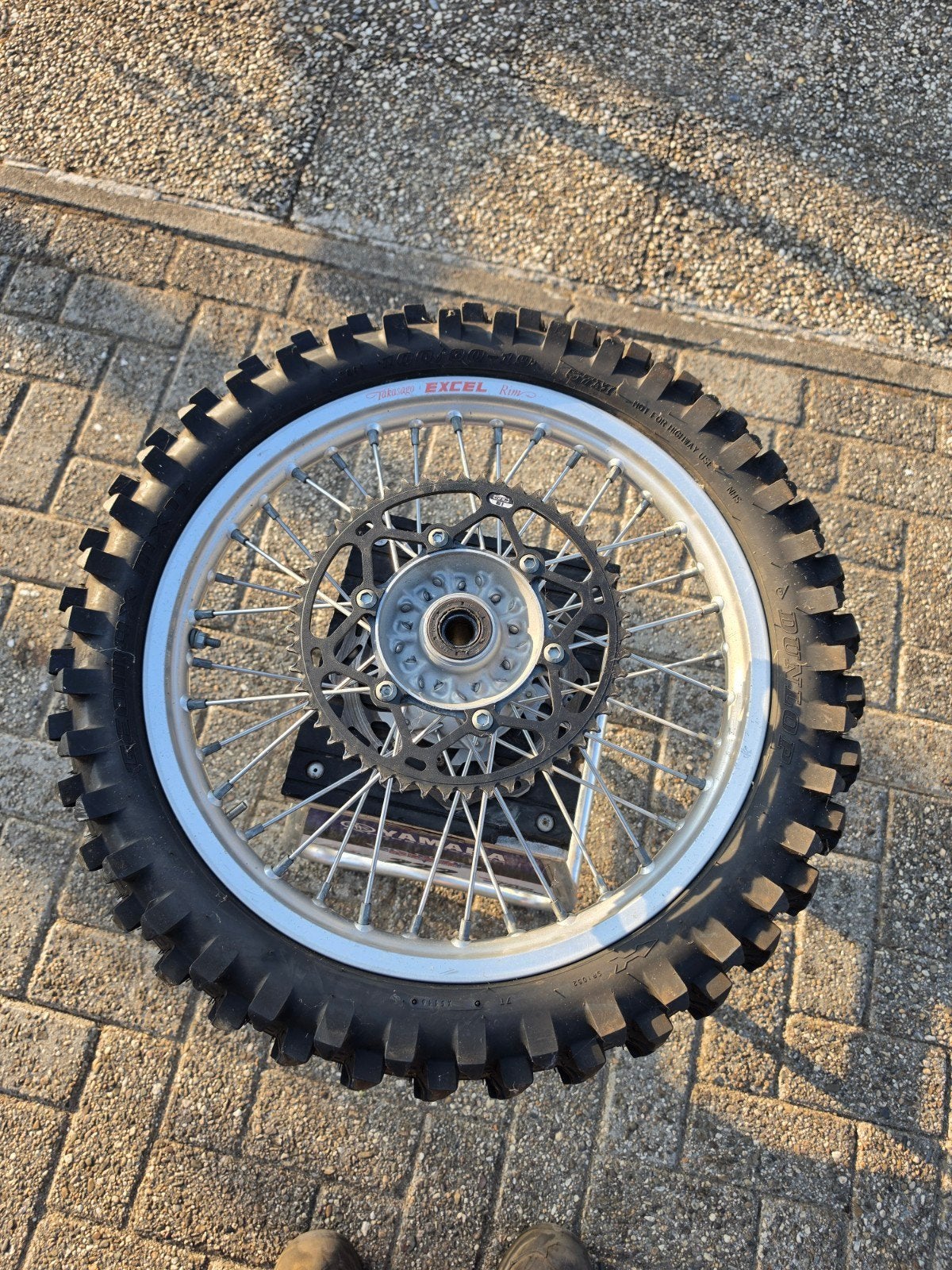 Achterwiel Yamaha yz 125, Ophalen, Gebruikt