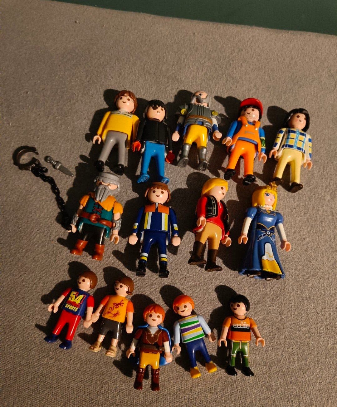 collectie playmobil poppetjes, coaching/familie opstelling, Ophalen of Verzenden, Zo goed als nieuw, Losse onderdelen, Figuren
