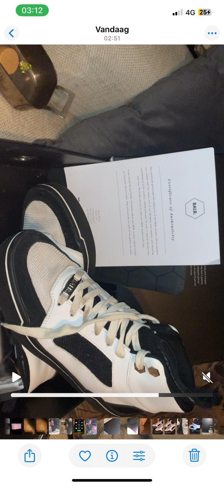 Balr. High-Top Sneakers Maat 40 Zwart/Wit, Kleding | Heren, Schoenen, Zwart, Ophalen of Verzenden, Sneakers of Gympen, BALR.