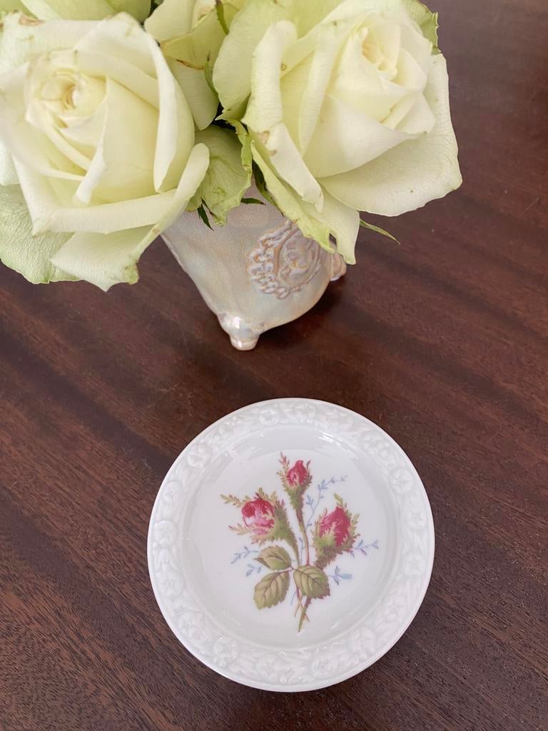 4 Rosenthal Maria  bordjes 9 cm leuk v Petit Four /theetip, Antiek en Kunst, Ophalen of Verzenden