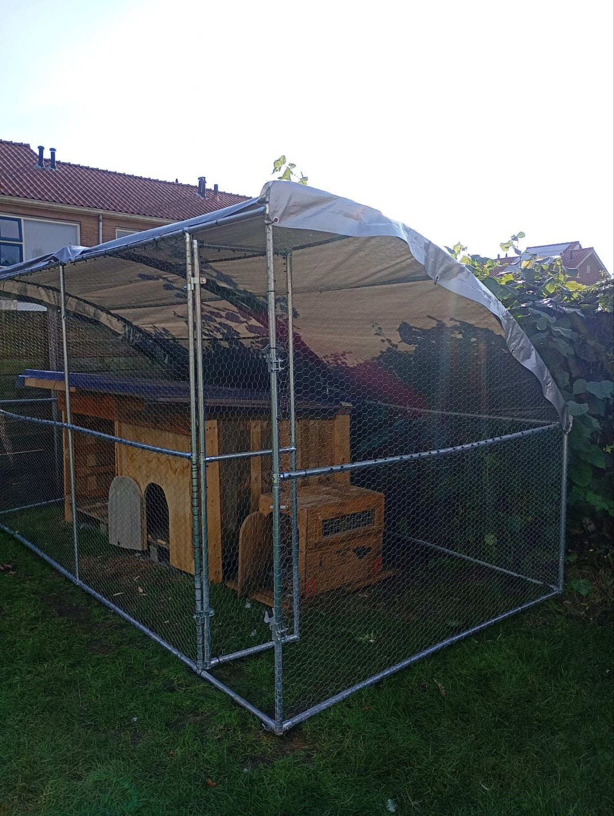 mooie hok voor dieren, Tuin en Terras, Ophalen, Opvouwbaar, Minder dan 4 meter, Zo goed als nieuw