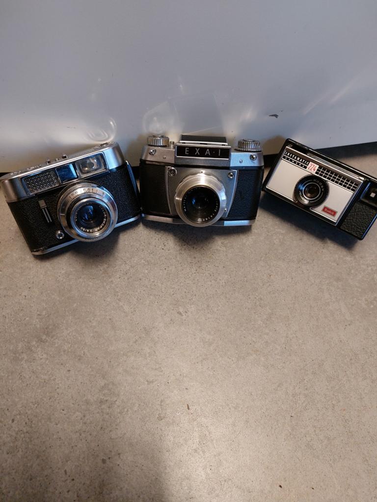 EXA1  EXAKTA  kodak en voitglander  een koop, Audio, Tv en Foto, Fotocamera's Analoog, Ophalen of Verzenden, Gebruikt