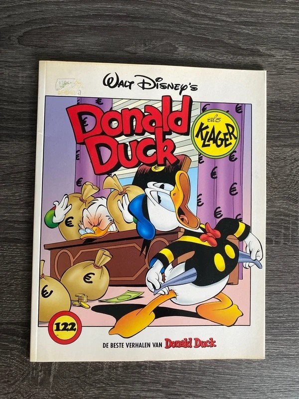 Donald Duck als Klager - De Beste Verhalen van Donald Duck, Eén stripboek, Ophalen of Verzenden, Gelezen, Walt Disney