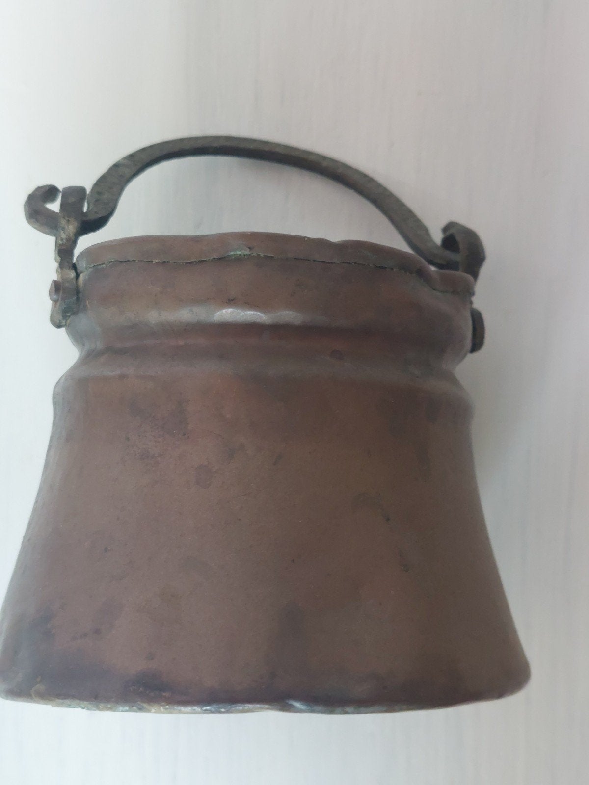 Koperen Keteltje. Bodemvondst., Ophalen of Verzenden