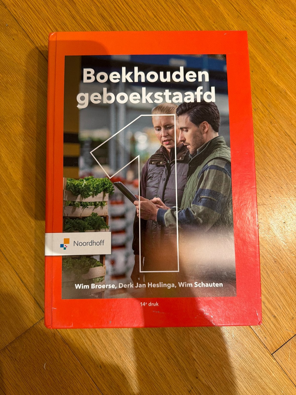 Boekhouden geboekstaafd 1 - Wim Broerse, Derk Jan Heslinga, Ophalen of Verzenden, Gamma, Zo goed als nieuw, HBO