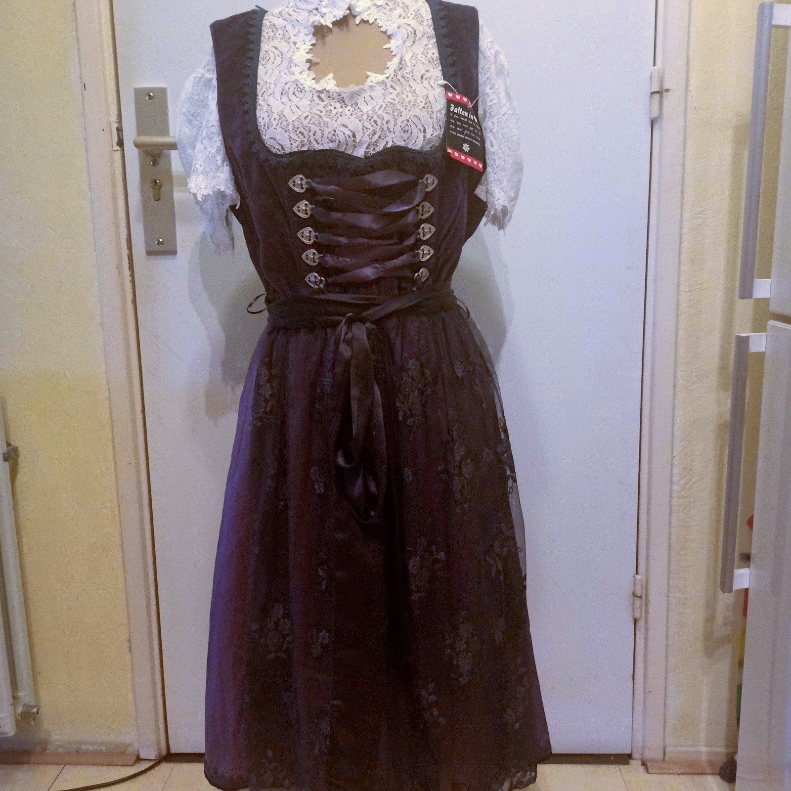 dirndl Bonprix, Kleding | Dames, Bonprix, Carnaval, Maat 42/44 (L), Nieuw