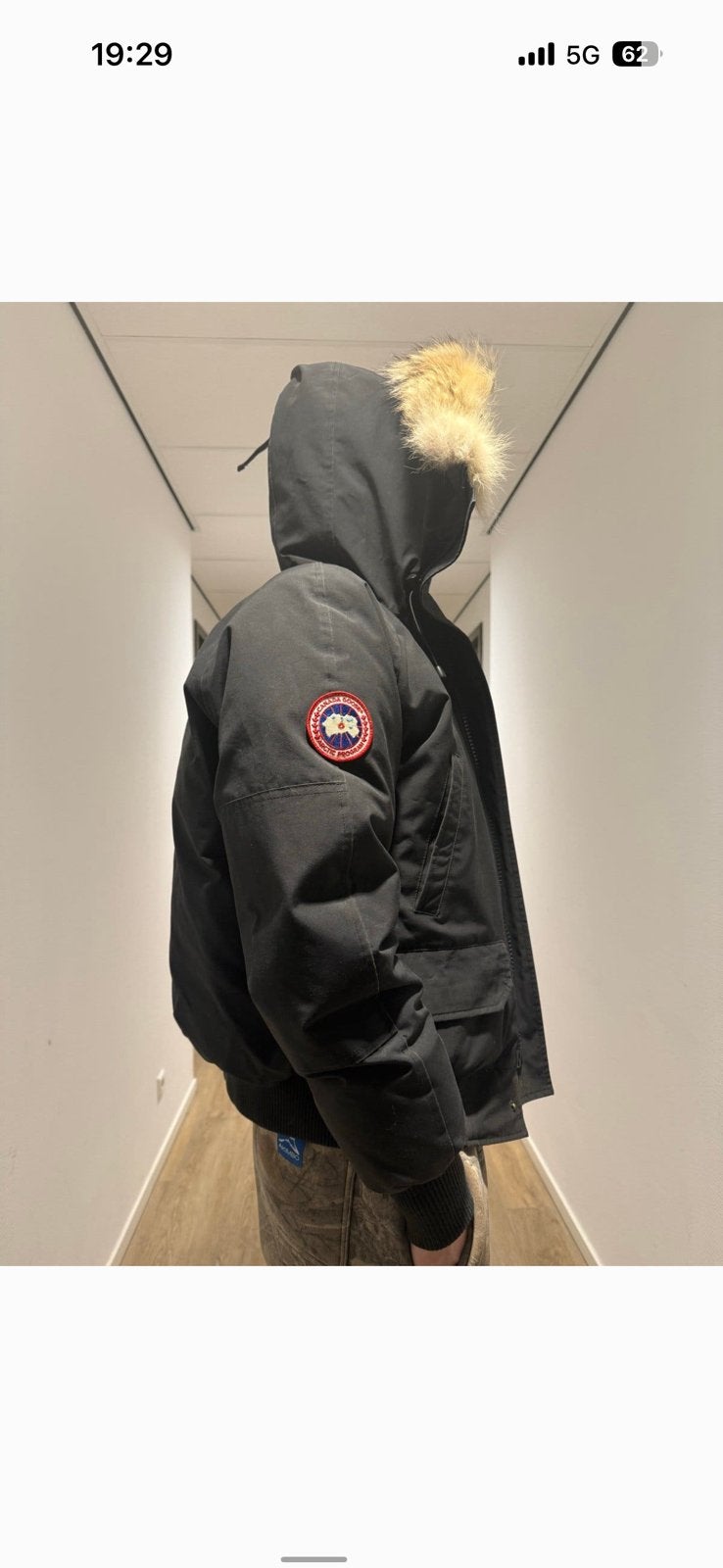 Canada Goose Chilliwack bomber jas S, Ophalen, Zo goed als nieuw, Zwart