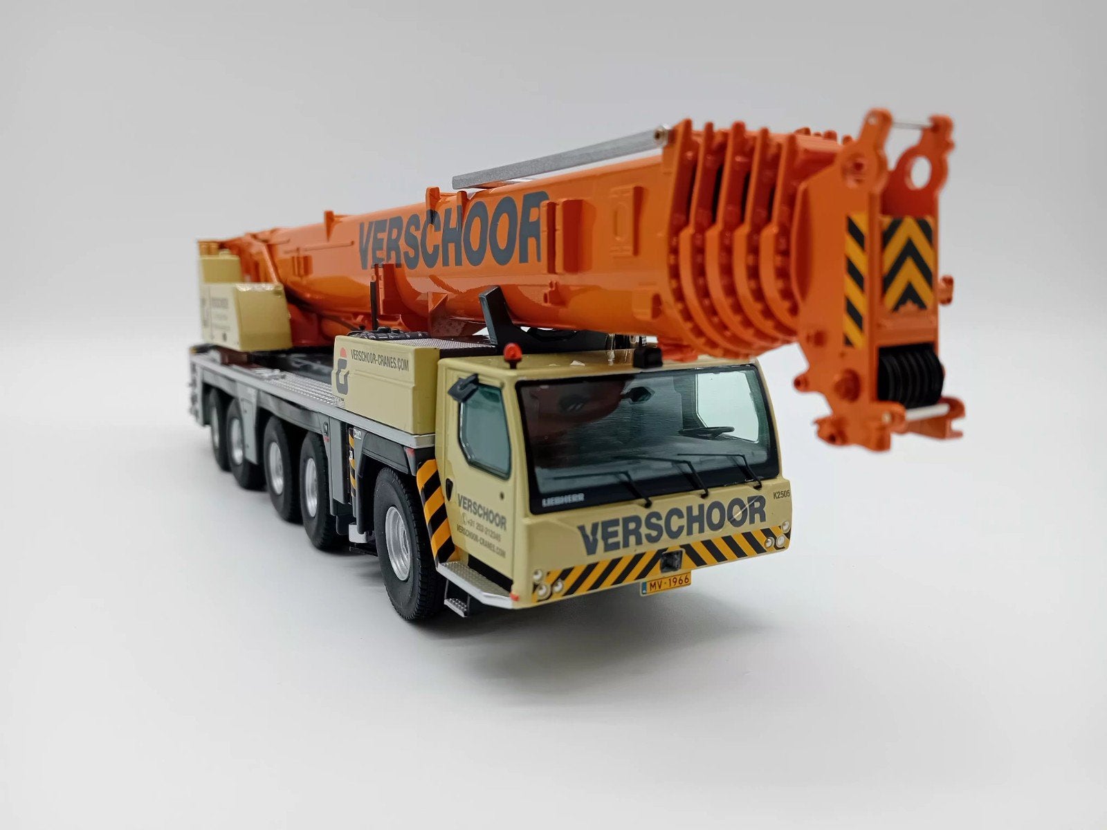 NZG LIEBHERR LTM 1250 + JIB - VERSCHOOR, Hobby en Vrije tijd, NZG, ., Nieuw, Ophalen of Verzenden