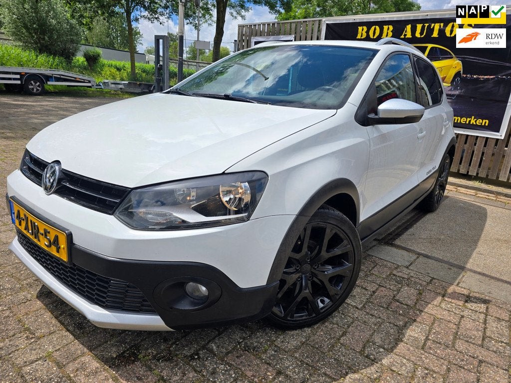 Volkswagen Polo 1.2 TSI Cross/1e eigenaar/nap/airco/cruise/b, Auto's, Volkswagen, Bedrijf, Te koop, Polo, ABS, Airbags, Airconditioning