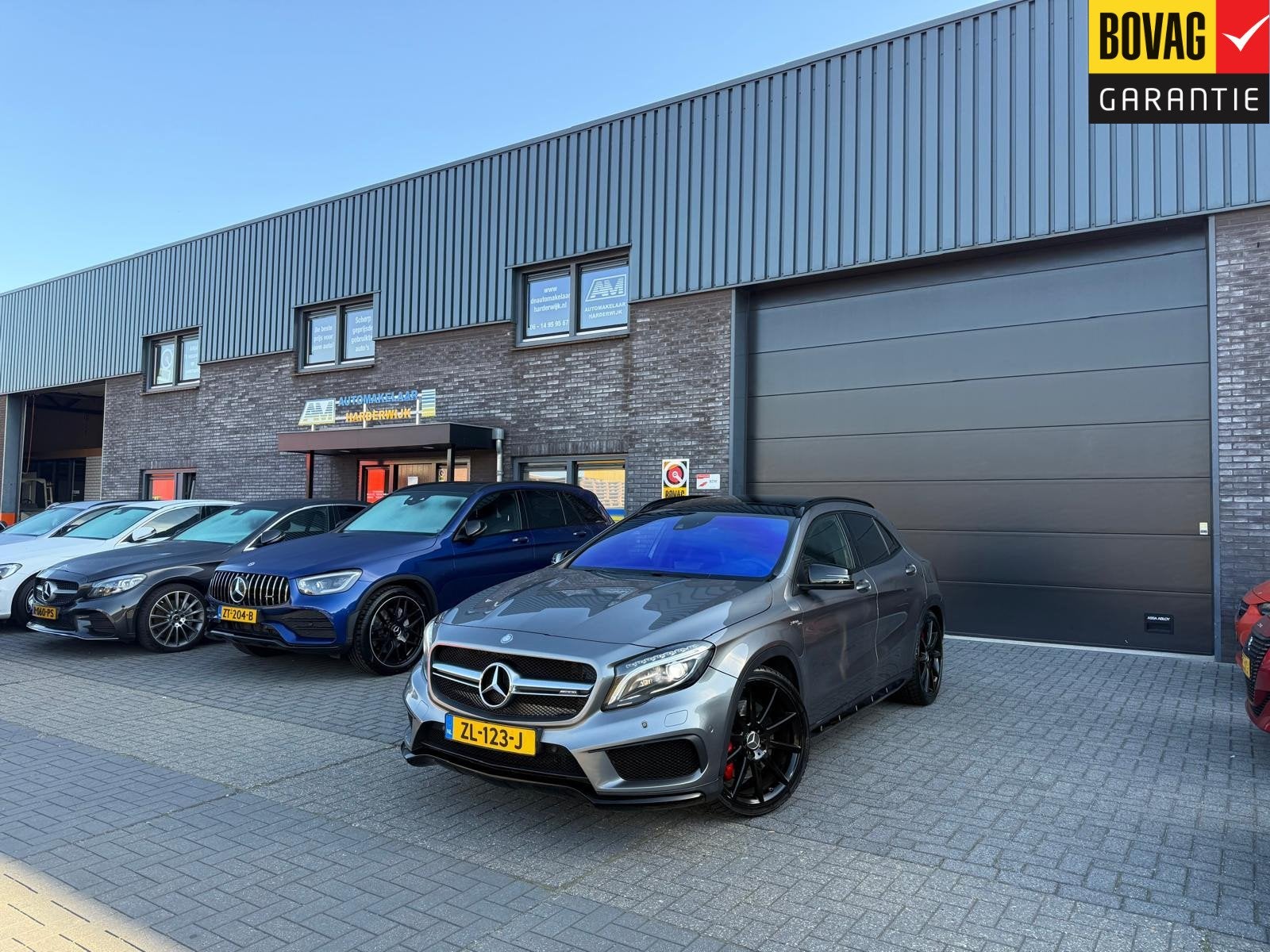 Mercedes-Benz GLA-klasse AMG 45 4MATIC | PANO | XENON | CRUI, Auto's, 4 cilinders, Leder, SUV of Terreinwagen, 84 €/maand