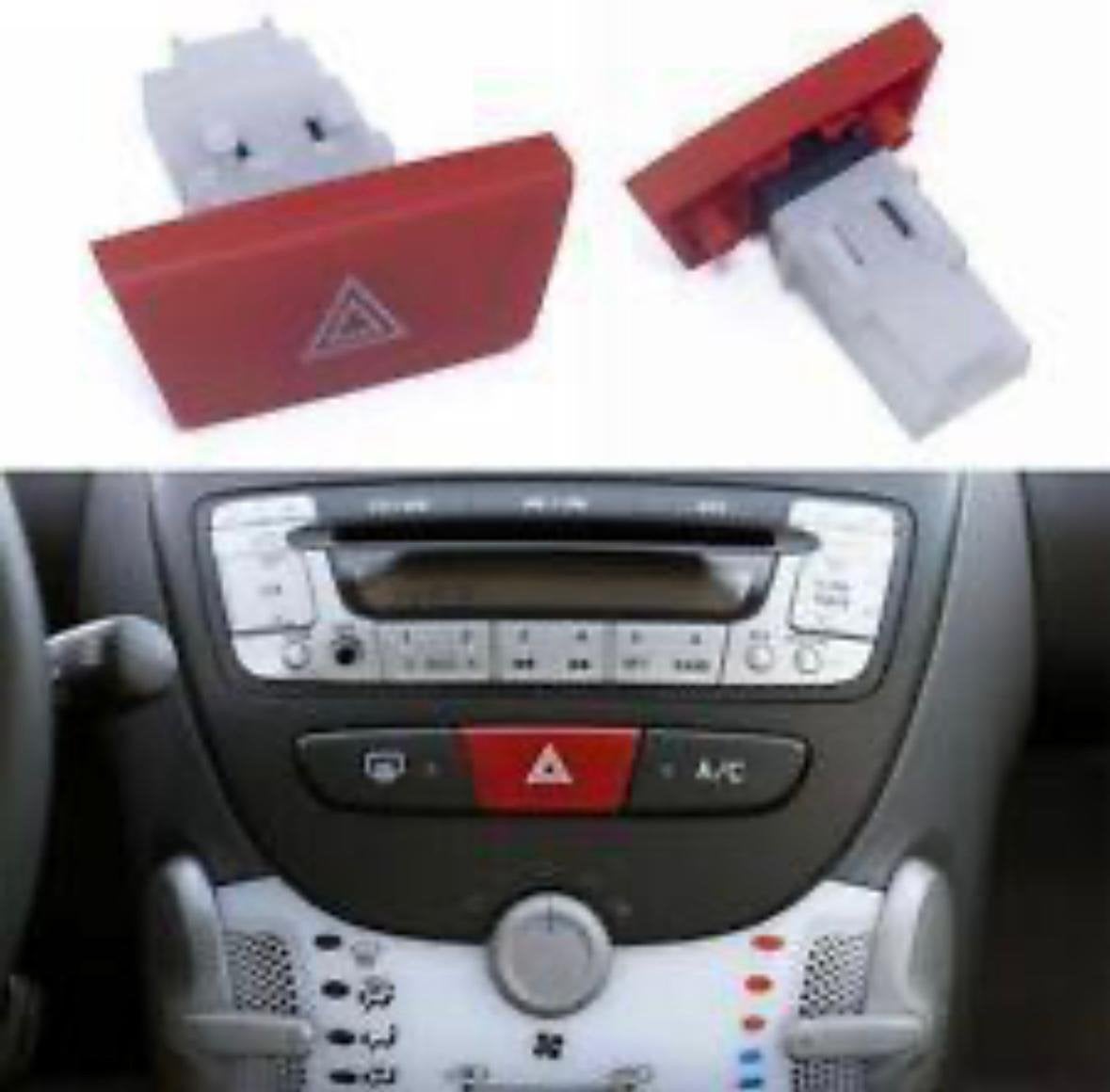 Waarschuwing schakelaar  c1 107 Aygo, Ophalen of Verzenden, Nieuw, Citroën