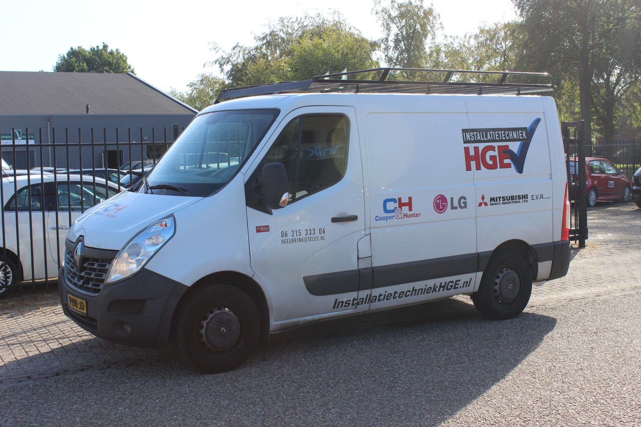 Renault Master T35 2.3 dCi L1H2 Stop & Start, Auto's, Stof, Gebruikt, Euro 6, 4 cilinders