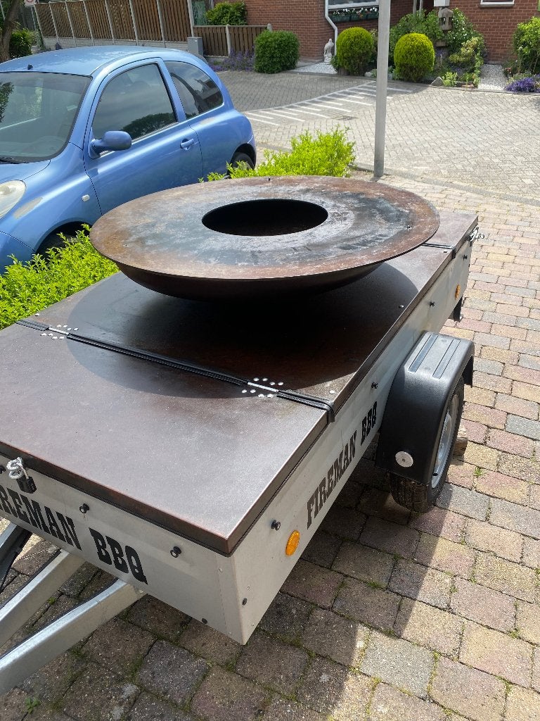 Bbq op aanhanger, Ophalen, Zo goed als nieuw