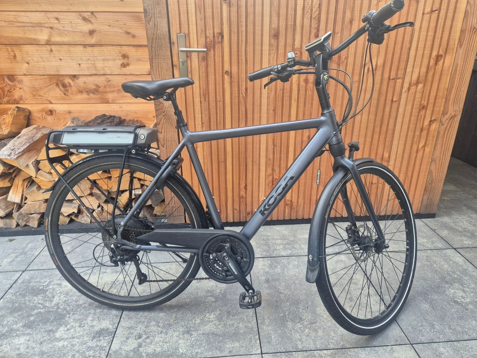 Koga elektrische fiets - OPKNAPPER - Frame 57, Gebruikt, 55 tot 59 cm, 30 tot 50 km per accu, Ophalen