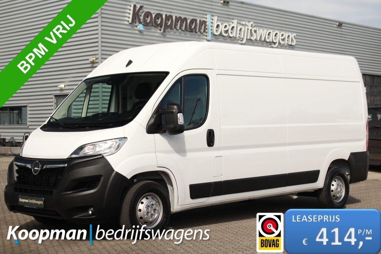 Opel Movano 2.2D 140pk L3H2 Edition | Camera | Cruise | Airc, Voorwielaandrijving, Gebruikt, Euro 6, 4 cilinders